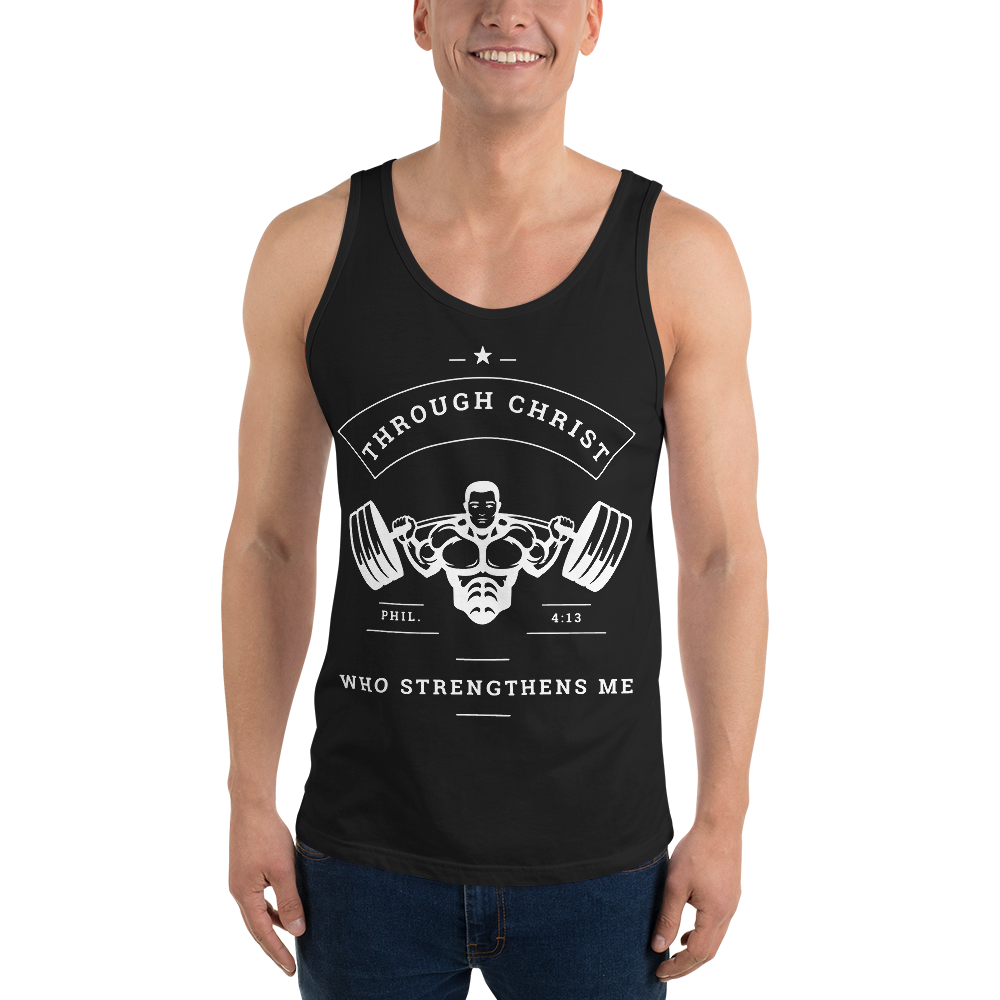 Philippians 4:13 | Men's Tank Top | Who Strengthens Me