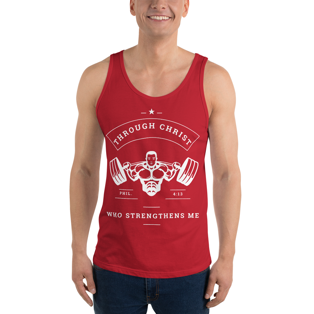 Philippians 4:13 | Men's Tank Top | Who Strengthens Me