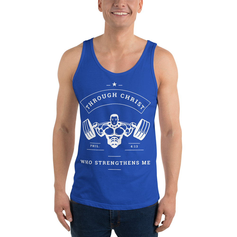Philippians 4:13 | Men's Tank Top | Who Strengthens Me