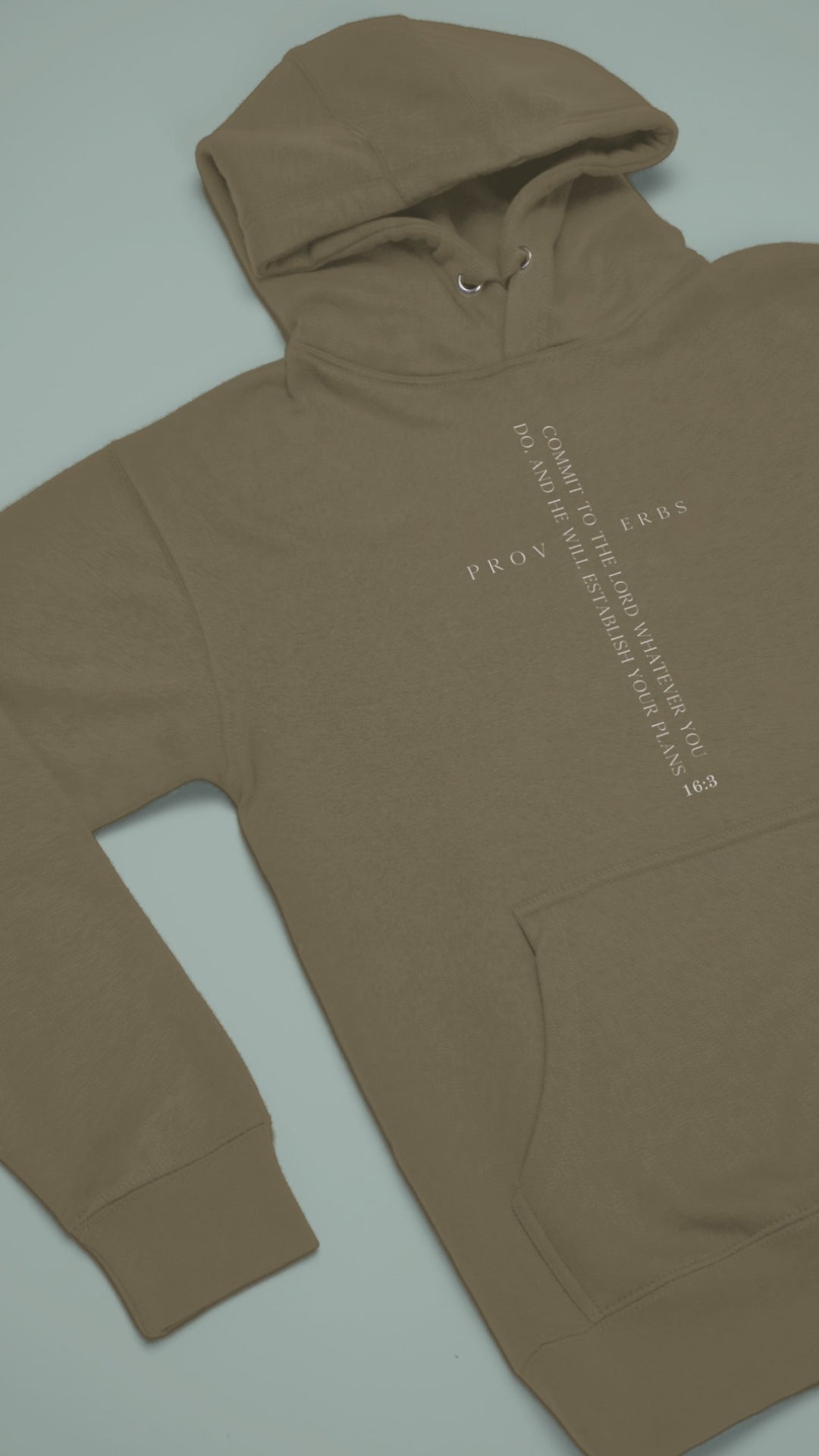 Proverbs 16:3 | Unisex | He Will Establish Your Plans