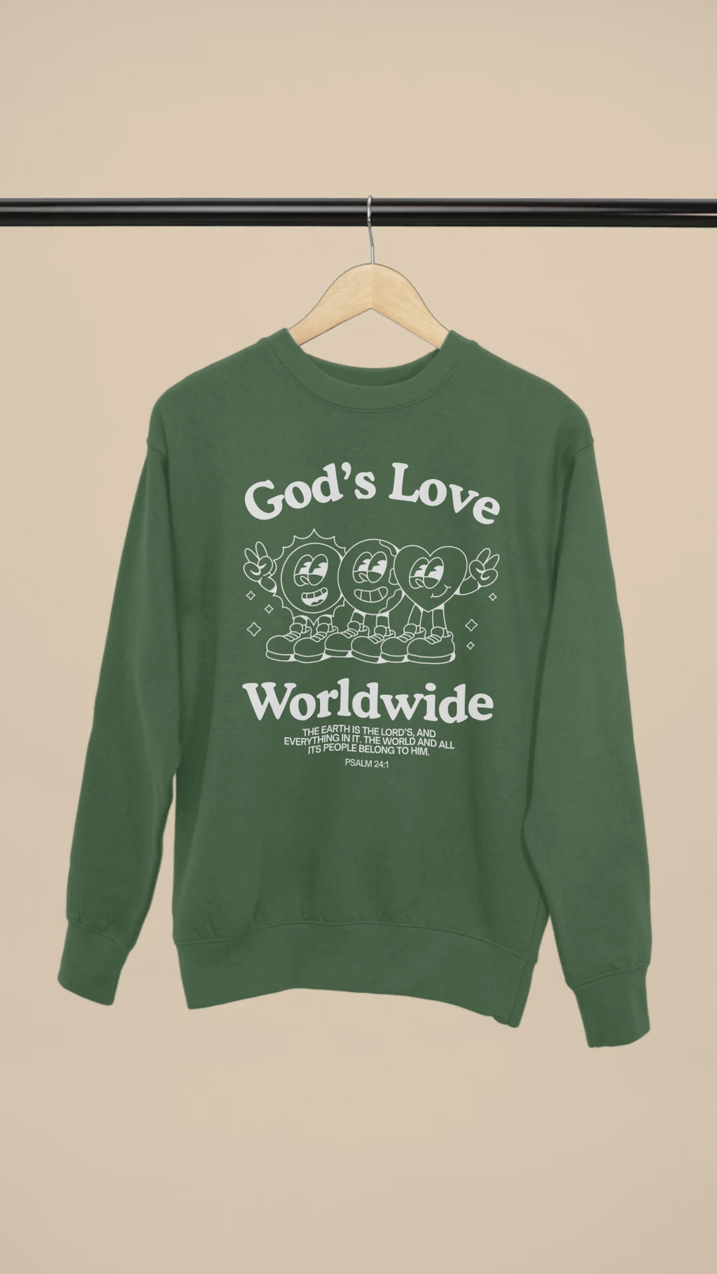 Psalm 24:1 | Unisex | The Earth Is The Lords